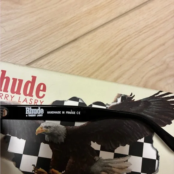 THIERRY LASRY x RHUDE Checkered Sunglasses display picture 1